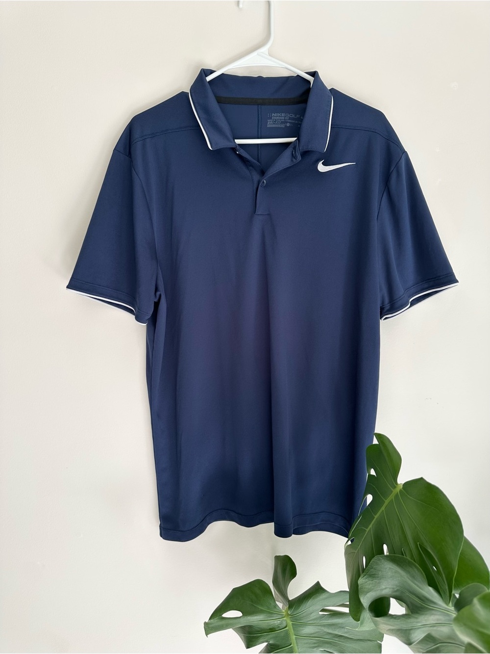 Nike Men’s Navy & White Performance Polo